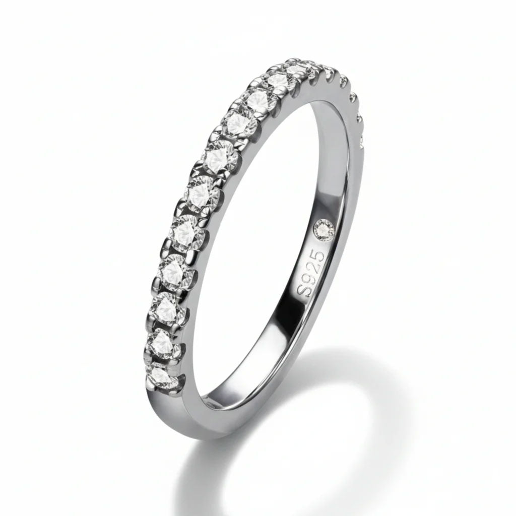 Bague de fiançailles en moissanite Montréal