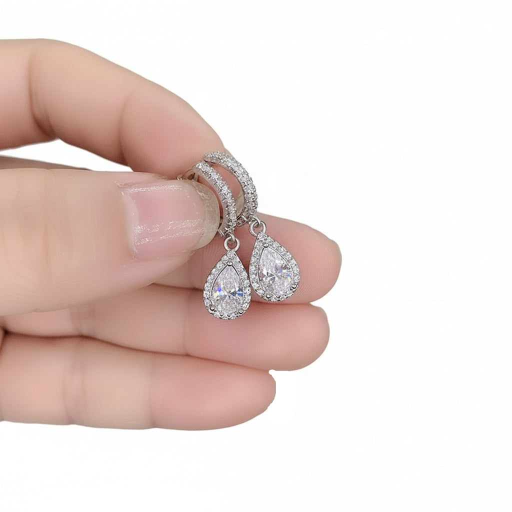 Imperial Pear drop earrings